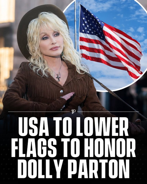 Flags across the United States will be lowered to half staff beginning tonight at 6 PM and will remain there for one week in honor of Dolly Parton following her passing at the age of 80
The Empire State Building in New York City will also light up in a pink sparkle tonight at 9:25 PM ET, a nod to her iconic song “9 to 5.”

It is a fitting tribute for someone who meant so much to so many people.
Dolly was obviously one of the most beloved musicians of all time, giving us songs like “Jolene,” “9 to 5” and “I Will Always Love You,” but so much of the love for her came from the person she was away from the stage.

In 1995, she started the Imagination Library after being inspired by her father, who was unable to read or write. What started by giving books to children in her home county in Tennessee eventually grew into a worldwide program that now sends more than three million free books to children every single month

Throughout her life she gave back again and again, while somehow remaining the funny, warm and incredibly down to earth person people fell in love with decades ago.

A beautiful tribute to a genuinely special person

Rest in peace, Dolly

#pubity #DollyParton #USA