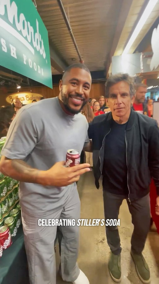Full circle moments hit different. 🥤

Years ago, I was in stores like @stewleonards doing @drinkbodyarmor demos, handing out samples, fixing coolers and doing whatever I could to help build the brand one bottle at a time.

Fast forward to today and I’m walking those same aisles with Ben Stiller, talking Stiller’s Soda, the Knicks and what it takes to build something from the ground up.

Never forget where you started. The journey is the best part. 🙏🏾

@stillerssoda @benstiller