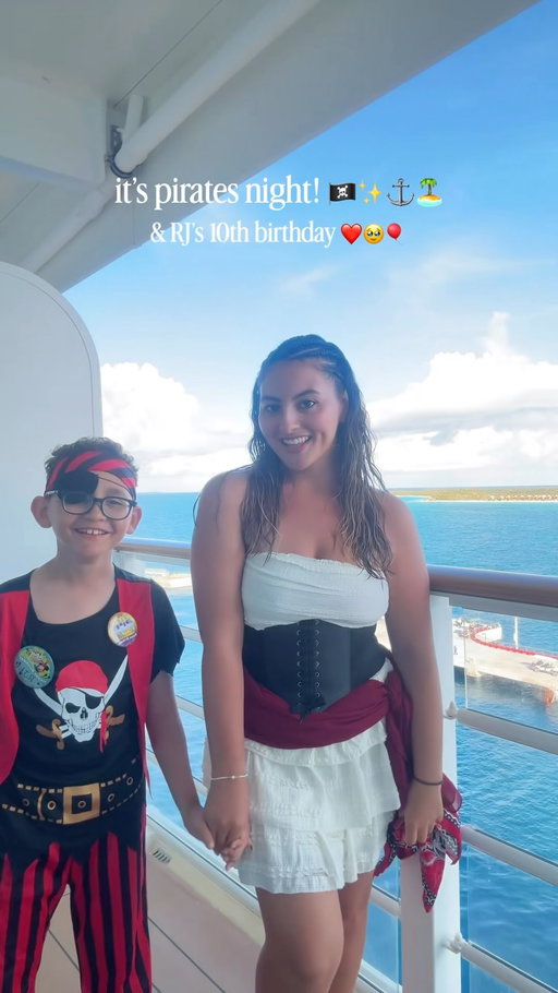 ITS PIRATE NIGHT 🏴‍☠️✨ YO HO ⚓️ andddddd it’s also my little brothers 10th birthday 🥹 so grateful to celebrate this HUGE birthday with you in such a magical way ❤️ crazy how fast 10 years has flown by 🥲 love you to the moon and back… my baby always and always and always 🫶🏼