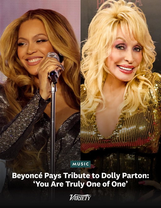 #Beyoncé pays tribute to #DollyParton, calling her “the barometer” and thanking her for the impact she had on the world:

In a statement posted to her website, Beyoncé wrote, “Dolly, you were the barometer. The north star. Bold and brilliant. Talented and tenacious. You taught so many lessons on how to be uniquely oneself. I am grateful for your art, your heart, your generosity, your humor, your entrepreneurship. I’m honored that I had the privilege to work with you. I will treasure that forever. Thank you for your profound impact on the world. You are an angel who has made this world a happier place because of your joyful art. You are truly one of one. Rest peacefully.”

Beyoncé had worked with Parton and recorded a reworked cover of “Jolene” for her 2024 album “Cowboy Carter.”