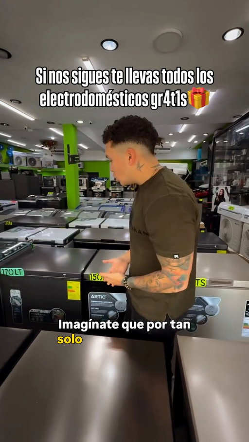 Si nos sigues te llevas todos los electrodomésticos gr4t1s para tu hogar🎁#venezuela🇻🇪 #electrodomesticos #nevera #televisor