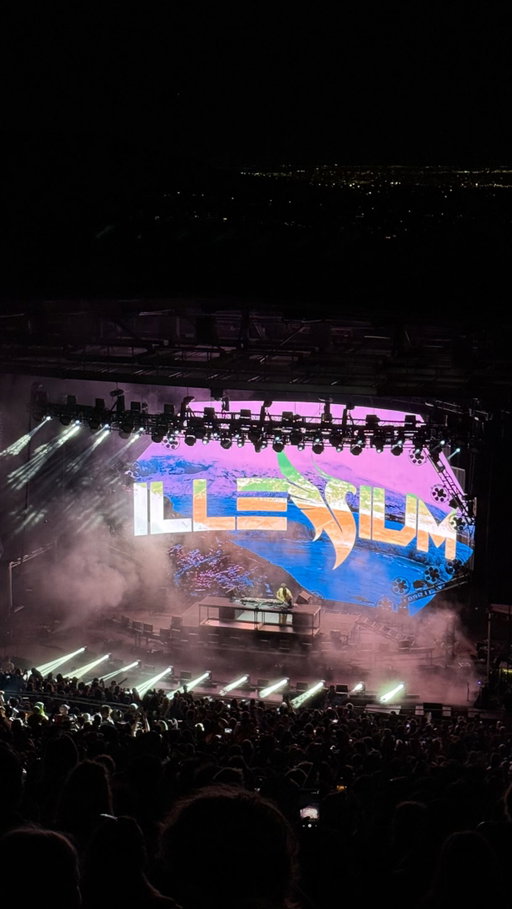 first time seeing @illenium at @redrocksco 🥹🤍🐦‍🔥