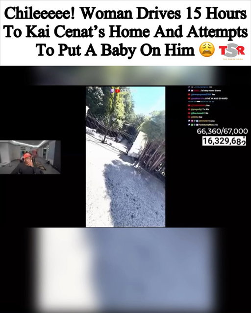 Chileeee! A woman drove 15 hours in attempt to pull a Billie Jean on #KaiCenat 😩. She claims he is the father of her 2-year-old daughter to which he denies. He says he’s never met the woman. (Swipe) ✍🏾: #TSRStaffST
