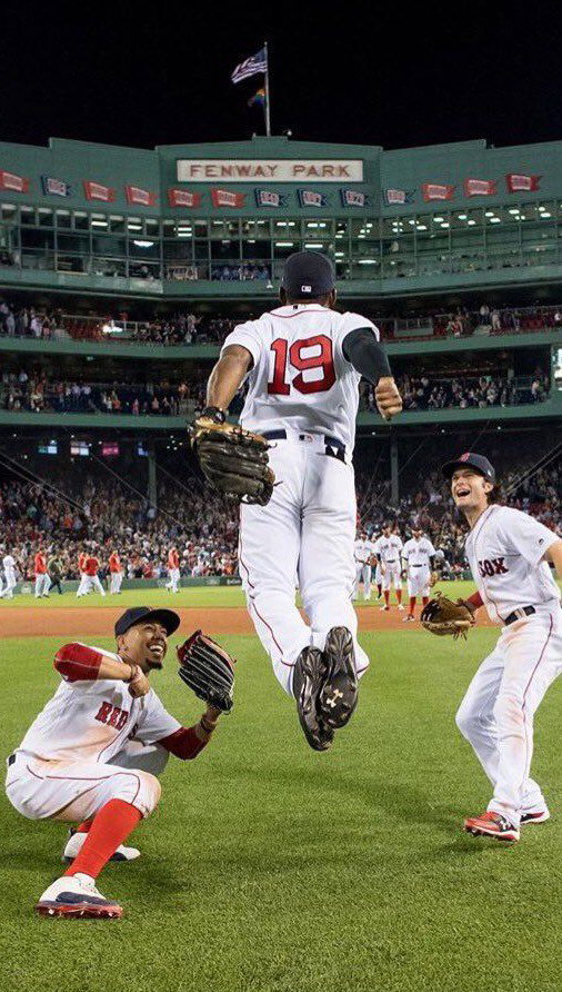 The Boston Red Sox “Killer B’s” were Mookie Betts, Andrew Benintendi, and Jackie Bradley Jr., the electric outfield trio that helped lead Boston to one of the greatest seasons in franchise history in 2018.

Mookie Betts patrolled right field and put together an MVP-winning season, while Jackie Bradley Jr. brought elite defense in center and took home ALCS MVP honors. In left field, Andrew Benintendi became a fan favorite with his smooth swing and ability to handle the Green Monster.

Together, the three helped the Red Sox win a franchise-record 108 games before capturing the 2018 World Series. Their chemistry, talent, and iconic outfield celebrations made the Killer B’s one of the most memorable trios in recent Red Sox history.

(via notmish24/TT)