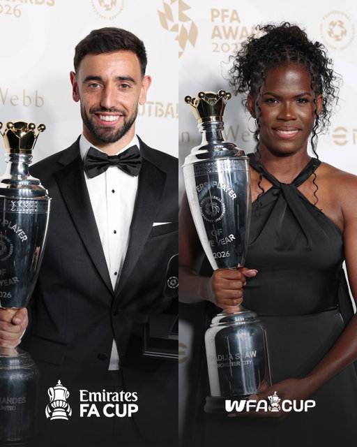 PFA Awards 🤝 FA Cup stars

These familiar faces all earned their places in the PFA Team of the Year!