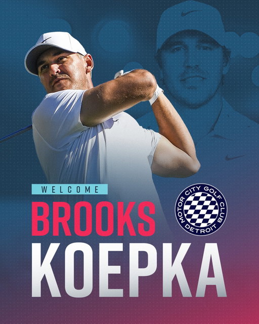 🚨 BROOKS KOEPKA IS JOINING TGL 🚨

He is the first player on the roster for expansion team @motorcitygc.