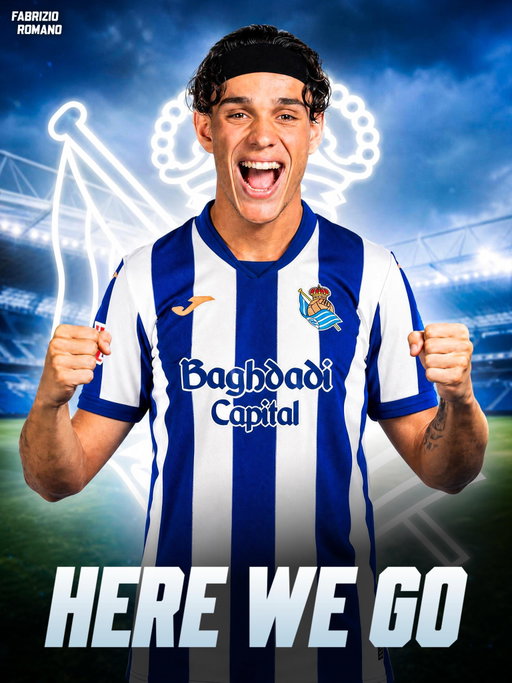 🚨 𝐇𝐄𝐑𝐄 𝐖𝐄 𝐆𝐎! Real Sociedad reach verbal agreement to sign Hector Fort from Barcelona 🔵⚪️🇪🇸

Fee worth €8m plus 50% sell-on clause and buy back clause around €20m; Barça to mantain future control on the player.

𝐑𝐚𝐭𝐞 𝐭𝐡𝐢𝐬 𝐬𝐢𝐠𝐧𝐢𝐧𝐠 𝐟𝐫𝐨𝐦 𝟏 𝐭𝐨 𝟏𝟎! ⚡️