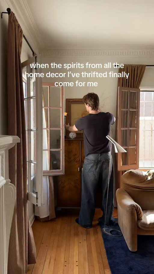 spooky season approaches #homedecor #thriftedhome