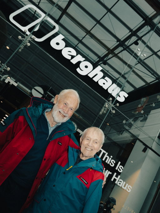Then and now. 💙

In 1966, Peter Lockey and Gordon Davison had a dream: to build the best British outdoor brand in the world. Soon after, @ChrisBonington became our first ever ambassador and one of Britain’s most prolific mountaineers. 

60 years later, Sir Chris and Peter reunited for the next iconic moment in our history - the opening of our first Berghaus store in Manchester. 

Roll on the next 60!