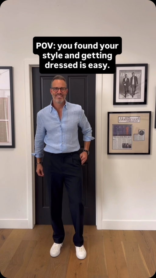There’s a reason I have a uniform...👇🏼

The Weitz Effect uniform is built around pieces that are easy to throw on AND always look elevated. A great pair of trousers, a quality shirt or knit, a good jacket and the right shoes.

It’s also a pretty good formula for any man who wants to dress better without having to think too hard about it every morning.

This is EXACTLY what I teach inside The Club, my virtual style membership for men who want to look better and feel more confident in what they wear.

Comment “THE CLUB” below and I’ll send you more info.

#fashionuniform #capsulewardrobe #mensstyle #ceostyle #theweitzeffect