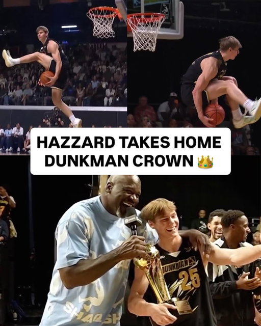 Cam Hazzard put on one of the most impressive displays of dunks EVER to take home the title of DUNKMAN Champ! 🏆