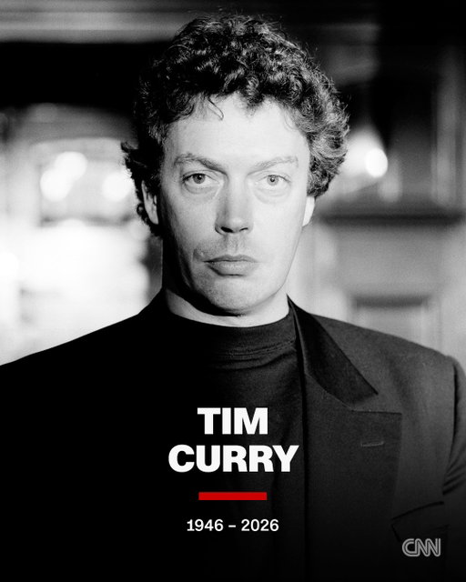Tim Curry, the English actor who became a massively popular cult figure thanks to his performances in "The Rocky Horror Picture Show," "Clue" and the TV miniseries "It," has died. He was 80.

Police responded to a death investigation for a male in his 80s at an address in North Hollywood at 11:20pm Tuesday, the Los Angeles Police Department said.

The Los Angeles Fire Department also confirmed that emergency personnel attended a medical event at the same address Tuesday night at 10:42pm for an adult male who was pronounced dead.

An immediate cause of death was unclear. In 2012, Curry suffered a major stroke and had been dealing with health problems in the years since.

Tap the link in bio to read more.

📸 John Stoddart/Popperfoto via Getty Images