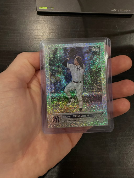 welcome home ! platinum sparkle 1/1 walk off homerun card 😭