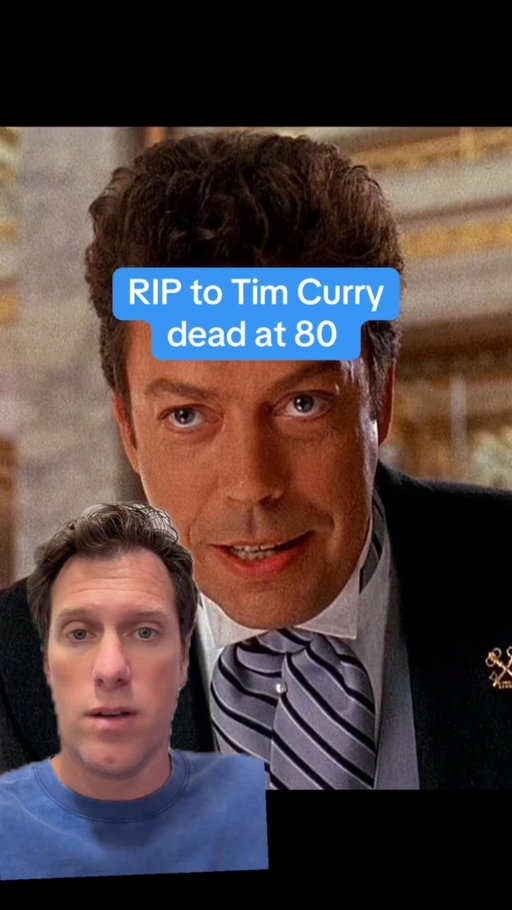 RIP to Tim Curry dead at 80. From rocky horror to pennywise to home alone and Nickelodeon, Tim curry was an icon whose career spanned SIXTY YEARS. Tony award noms, iconic roles, memorable movies, animated shows and more