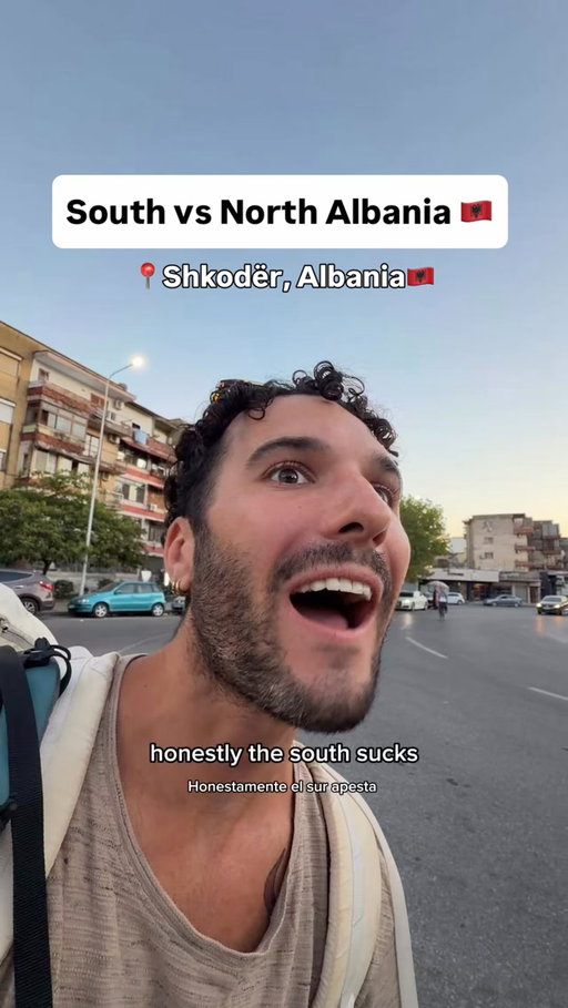 I prefer Shkodër over the heavy touristy towns of South Albania 🇦🇱 #travelalbania #albaniatravel #shkoderalbania
