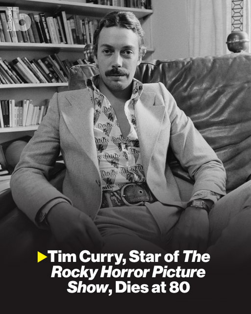 Tim Curry, the legendary star of 'The Rocky Horror Picture Show,' has died at 80. ⁠
⁠
The Emmy-winning actor and singer became an international icon as Dr. Frank-N-Furter, a role he originated onstage and famously reprised in the 1975 film adaptation.⁠
⁠
From 'Rocky Horror' and 'It' to 'Clue,' 'Legend' and 'Home Alone 2,' Curry built a career defined by unforgettable performances and incredible range.⁠
⁠
At the link in bio, look back at the life and legacy of the beloved actor, singer and stage star.