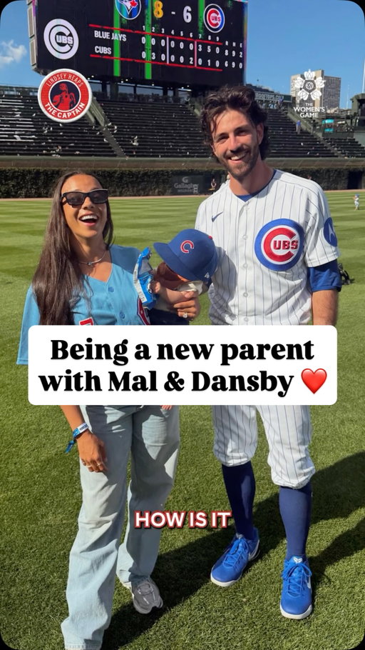 “She’s honestly just like Mal…I think that’s why we’re two peas in a pod.” 🤞

Dansby Swanson on being a new dad to his daughter, Josie ❤️