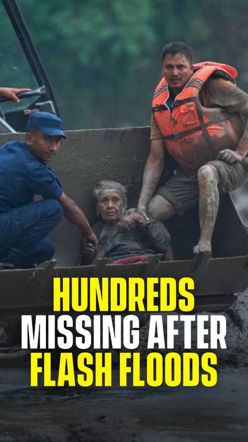 At least 95 people have been killed and hundreds more are missing after catastrophic flash floods hit the Nepal-Tibet border on Wednesday. Hundreds of tourists, including foreign nationals, are among the missing.

(via: @reuters)

#reelheadline #pubity #viral