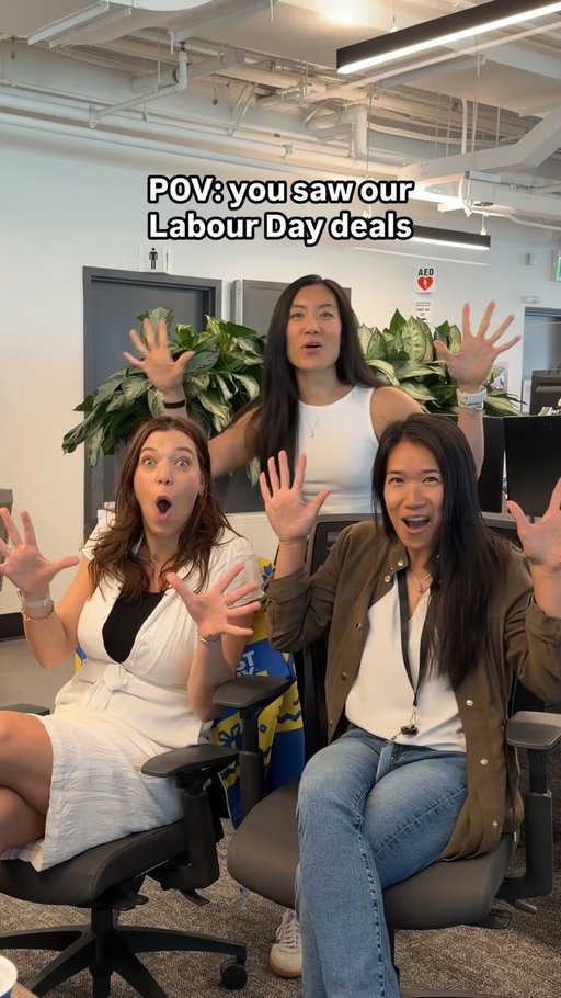 Woah! Our Labour Day Sales are on NOW and HOT! 😲 #bestbuycanada #techdeals #labourdaysale #backtoschool