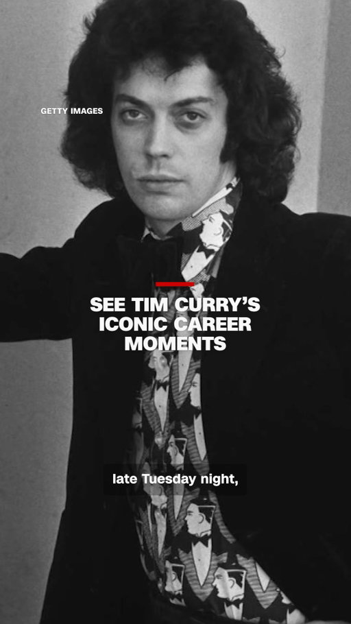 Tim Curry, the English actor who became a massively popular cult figure thanks to his performances in "The Rocky Horror Picture Show," "Clue" and the TV miniseries "It," has died at 80. CNN breaks down his most iconic roles.

Read more at our link in bio.