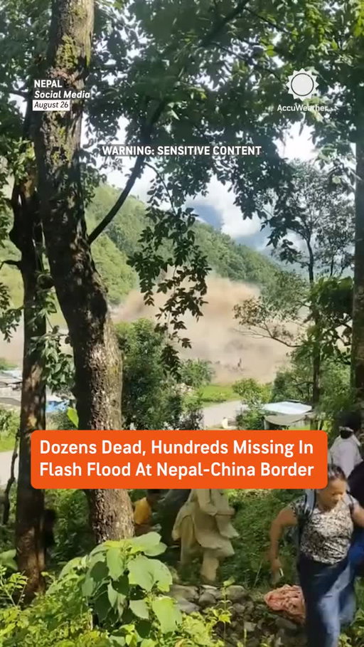 Devastating flash flooding tore through parts of Nepal on Wednesday, sending torrents of water and debris through communities and leaving at least 95 people dead, with many more still missing.