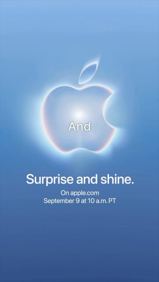 Apple’s biggest event of the year (decade?) is official: “Surprise and Shine” - September 9th! 🤩

Are you excited for the iPhone Fold? 🤔 Here’s everything to expect at the event!

#apple #tech #iphone #AirPods #appleevent