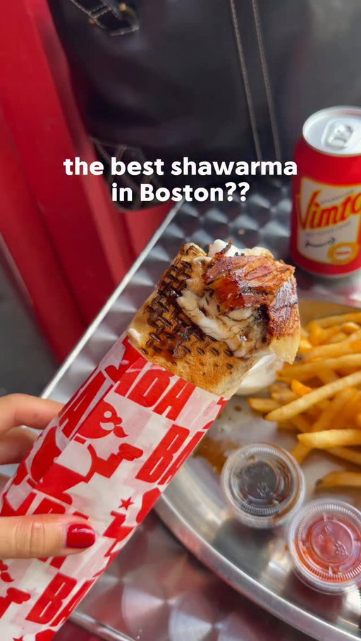 reporting back that Baba Shawarma is indeed worth the hype

more food recs on @viviandfoodie 🫶🏼

#boston #massachusetts #shawarma #bostonfood #viral