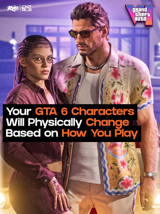 Follow @RAP & @CONTROLLER for more GTA updates

Insane new details about GTA 6 were just revealed‼️ 👀

In a new interview with DAZED, Rockstar confirmed multiple features coming to the game, including an in-game social media feed, characters gaining weight and more.

Swipe for all the new information you need to know about Grand Theft Auto 6 ➡️