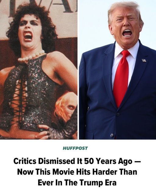 In 1975, the late Tim Curry mesmerized audiences as Dr. Frank-N-Furter in the cult classic “The Rocky Horror Picture Show” — and the film shows no sign of losing steam or its radical edge.

One of Rocky’s most famous refrains, “Don’t dream it, be it,” promises that not only is being different fun, but the fun is possible. No matter your gender identity, who you love, or if you are just in some way other, that’s a powerful message. And what fun!

But “Rocky” doesn’t only reflect the shifting attitudes about gender and the emergent fight for gay rights in the ’60s and ’70s. There is an unknowing nod to the future, with a depiction of gay marriage. As Rocky carries Frank to a candlelit, gothic bridal suite, an organ plays Mendelsohn’s “Wedding March.” At the time, this was the same as space lasers or intergalactic travel: fun to think about, but firmly fantasy.

And it would stay fantasy for decades. It took nearly 40 years for society to catch up.

It is profoundly sad that half a century after its release, we have circled back to a political landscape that is all too similar to the original context of the film. But what “Rocky” offers is more than just an unfortunate relevance.

Gay activist and politician Harvey Milk famously said, “You gotta give them hope,” less than two years before he was assassinated in 1978. Just as important as hope, you gotta give them joy. And the enjoyment you get from watching (and rewatching) “Rocky” is an act of resistance in and of itself.

Read more at our link in bio. // 🖊️Will Tooke

___

📷 Movie Poster Image Art / Kevin Dietsch / Getty

The plot follows newly engaged squares Brad and Janet (Barry Bostwick and Susan Sarandon) as they seek refuge at a gothic castle after their car breaks down. Unluckily for them, it’s where transvestite alien mad scientist Dr. Frank-N-Furter, played by Curry, is creating Rocky, a muscly, blond, lab-grown boy toy, with the help of his begrudging servants. Over the next 90 minutes, blood and mascara run as not everyone survives the ensuing bisexual love quadrangle and swimming pool orgy.

___

📷 “The Rocky Horror Picture Show” / 20th Century Studios

The film’s weirdness is probably why it bombe