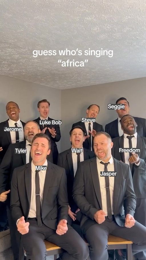 Guess who’s singing this Toto classic 👀🌍

#guesswhossinging #guesswhossingingchallenge #acappella #africa #toto