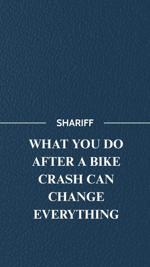 What you do after a bicycle crash matters more than you think.
Here’s why cyclists face a different level of risk and why what happens after the crash matters just as much:

1. Cyclists have almost nothing protecting them.
A driver has seatbelts, airbags, and a frame of steel around them. A cyclist has none of that, which is why bike crashes can lead to serious or catastrophic injuries.
2. Texas doesn’t require helmets statewide.
Some cities have helmet rules for children, but there is no universal statewide helmet requirement. That makes safety precautions especially important for cyclists.
3. The first insurance offer may not cover your true costs.
Insurance companies may offer less than what you actually need for medical treatment, lost income, and other damages. You don’t have to automatically accept the first number they give you.

If the crash wasn’t your fault, you shouldn’t have to bear the full cost of someone else’s mistake.