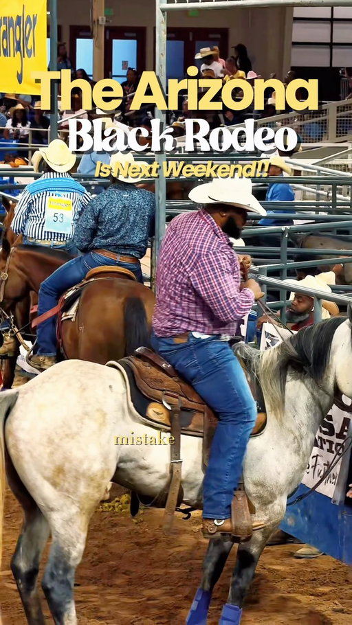 The Arizona Black Rodeo is back next weekend! 🤠🐎

I went with one of my friends last year, and we had the BEST time. The rodeo action, fashion, music, community, and overall energy made it one of the most memorable Arizona events I attended all year!!!

So, when and where is the Arizona Black Rodeo in 2026?

📍 WestWorld of Scottsdale
-Friday, September 4 + Saturday, September 5
-Friday at 7 PM | Saturday at 1 PM + 7 PM

The 15th Annual Arizona Invitational Black Rodeo celebrates the history and legacy of Black cowboys and cowgirls while featuring bull riding, barrel racing, roping, bronc riding, family experiences, and so much more.

If you’re searching for things to do in Phoenix or Scottsdale over Labor Day weekend, add this to your list and start planning your Western outfit now! 🤎

Save this for next weekend, share it with your rodeo crew, and tell me: Are you going to the Arizona Black Rodeo this year? 👀#arizonaplaces @blackrodeousa 
.
.
.
.
.
#arizonablackrodeo #blackrodeo #scottsdale #arizona