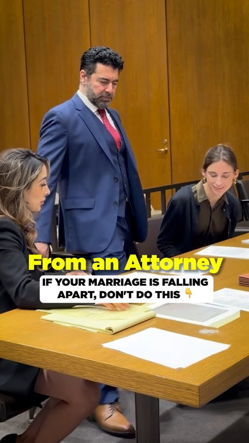 If your marriage is falling apart, don’t make the mistake of reacting emotionally before you understand your legal position.

Don’t empty accounts, hide assets, threaten your spouse, or send angry messages that could later be used against you.

The decisions you make before filing can matter more than you realize.

Pause. Document. Get legal advice before making major financial or legal moves.

Legal Disclaimer: The content of this video is for informational purposes only and is not legal advice. You should only obtain legal advice from a licensed attorney in your state.