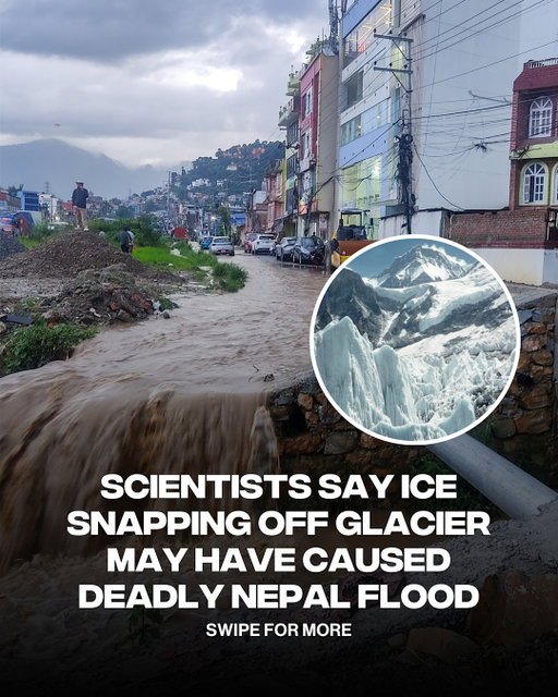 Scientists believe the deadly flooding in Nepal may have been triggered by a massive piece of glacier breaking off and crashing nearly 4,000 feet into a valley.
ㅤ
The impact likely crushed the ice into a fast-moving mix of water, ice and debris that rushed downstream near the Nepal-Tibet border.
ㅤ
Hundreds of people are missing. Scientists say warmer temperatures and melting glaciers may have contributed to the collapse, but they are still investigating whether other factors played a role.
ㅤ
📸:GETTY
Via @nytimes