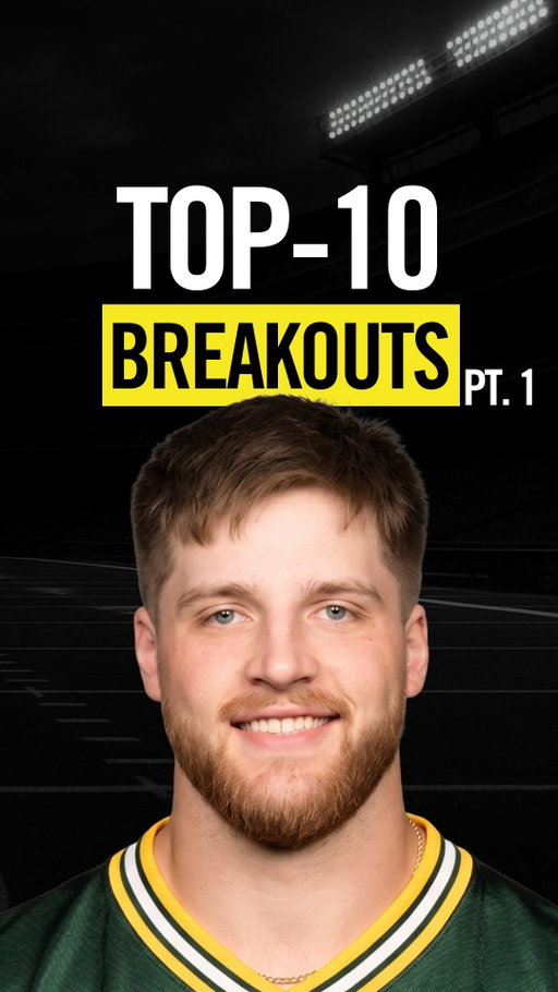 ⬇️ Comment “MVP” for my Top-150

Top-10 Fantasy Breakouts (Part 1) — Updated

I’m risking my house on these 10 players to break out in fantasy... but last year I gave you Drake Maye, Cam Skattebo, and Tyler Warren in this exact video, so listen up.

Number 10 = Jalen Coker.
Carolina’s passing volume caps his ceiling, but his numbers down the stretch were nearly identical to Tet McMillan’s...
Except he’s going over 100 picks later.

Number 9 = Jonah Coleman.
Third on Denver’s depth chart for now, but Sean Payton rested him in the preseason opener because he’d already shown enough...
With J.K. Dobbins already nursing a soft-tissue injury, Coleman could become the early-down back.

Number 8 = Tucker Kraft.
Before tearing his ACL, he was the TE4 in points per game and led the position in yards after the catch...
His knee slowed him down in camp, but he’s expected to be cleared for Week 1.
A healthy Kraft could easily finish Top-5.

Number 7 = Blake Corum.
Took a huge second-year leap in volume behind Kyren Williams, but his efficiency was elite too...
Finished top-6 in true yards per carry and 2nd in explosive rating.
If his carry share gets anywhere close to Kyren’s, a massive breakout could be coming.

But number 6?
It’s KC Concepcion.

#FantasyFootball
#FantasyFootballAdvice
#FantasyFootballDraft
#FantasyFootballTips
#FantasyFootballLeague