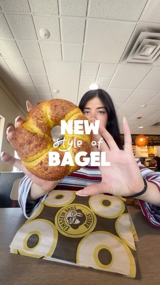 NEW STYLE OF BAGEL 🥯 

📍@einsteinbros just launched their new Pull-part Bagel that makes ripping and dipping your bagels (the elite way to eat bagels in my opinion ☺️) easy and ready for sharing 👏

For $3 you can get a pull-apart bagel & shmear 🫶

Two flavors are getting this special treatment with their PUMPKIN CRUNCH and CINNAMON SUGAR. This way i can get my main bagel and a side bagel to snack on too. 

Tag someone you would share your pull apart bagel with 🤝

#einsteinbrospartner #denver #exploredenver