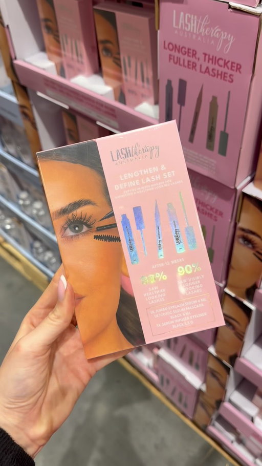 Our BRAND NEW Lengthen & Define Lash Set has officially landed at @costco_aus & @costco_new_zealand and we couldn’t WAIT to go and find it! 🤩🩷

3 lash-loving essentials, 1 dreamy bundle 🫧

Shop now exclusively at selected stores across Australia & New Zealand 🛒✨ 

#lashtherapyaustralia #costco #costcoaustralia #costcofinds #costcohaul