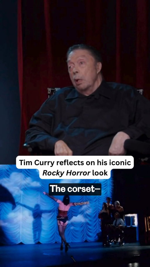 "I'm not much of a man by the light of day, but by night I'm one hell of a lover." 😘

The late Tim Curry reflected on becoming the iconic Dr. Frank-N-Furter in "The Rocky Horror Picture Show" for the movie's 50th anniversary reunion, including how his corset ended up backwards.
