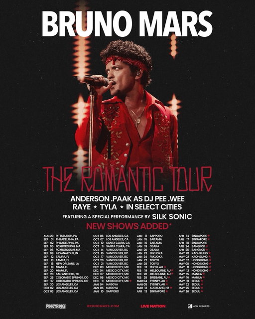 NEW SHOWS ADDED!!!🌹