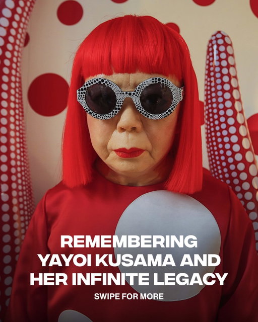 Yayoi Kusama changed the way we see art. 

From her signature polka dots and pumpkins to her iconic Infinity Rooms and Louis Vuitton collaborations, her work became recognizable around the world.

A look back at the life, work, and legacy of one of the most influential artists of our time. 🕊️