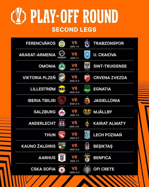 Who are you backing to reach the league phase? 🤔

#UEL