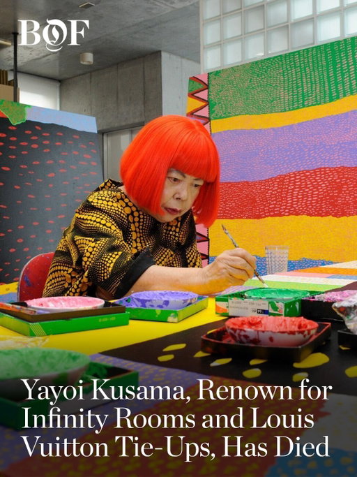 Yayoi Kusama, the Japanese artist who painted surreal worlds of swarming polka dots and turned them into soaring cultural and commercial success, has died. She was 97.

Kusama’s work was easily recognised by her signature polka-dot motif, rooted in visions she’d experienced since childhood. She used the dots to express ideas of infinity and obliteration — both lifelong obsessions — and enfold viewers in immersive, hypnotic environments that she said mirrored her own hallucinations.

Read more on Kusama’s lasting legacy #linkinbio

✍️ Sarah Hilton (Bloomberg)
📷 Getty Images, @davidzwirner