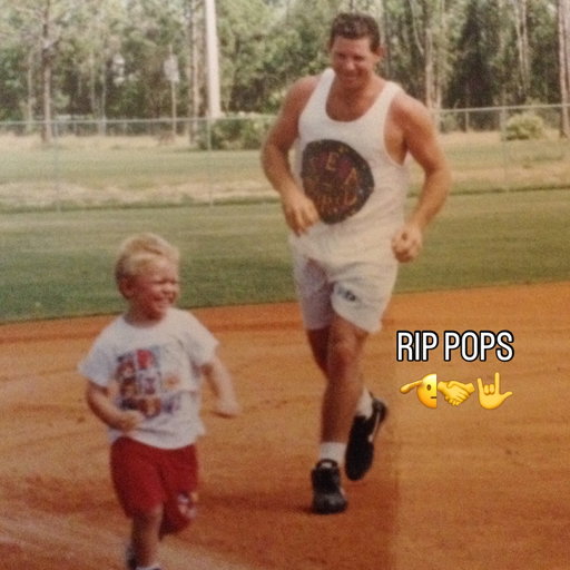 Pops, my hero man. My best friend & my role model.. Thank you. Words simply cannot express.. and if they could I wouldn’t know which ones to use..I just feel so dang blessed to have had the best frickin dad a kid could ask for! I love you, pops. 🤝