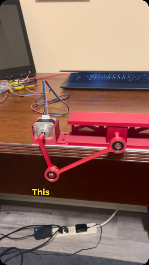 That’s right the slider crank can also be controlled with live sensors. The mechanism truly has a lot to offer. Let me know what I should build next!

#3dprinting #mechanisms #building #engineering #mechatronics