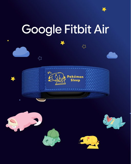 睡眠の計測も、睡眠リサーチも、もっと気軽に😴✨

9月15日（火）Googleから、ウェアラブルデバイス「Google Fitbit Air 限定モデル Pokémon Sleep」が発売決定！
モニターレスでさりげない着け心地のバンドに、ピカチュウの寝顔のデザインがポイント💡
Fitbit Airで睡眠を計測することで、睡眠リサーチも楽しめるよ！

くわしくは、プロフィール欄のURLから公式サイトをチェックしてね🔍

The Google Fitbit Air Special Edition Pokémon Sleep, a  screenless wearable device, will be released by Google Fitbit Air on Tuesday, September 15th!
It comes with a special band featuring a Pokémon Sleep design and a sleeping Pikachu label.

We hope you enjoy conducting sleep research by tracking your sleep via your Fitbit Air and pairing it with Pokémon Sleep!

#ポケモンスリープ #ポケモン #Fitbit #PokemonSleep #Pokémon