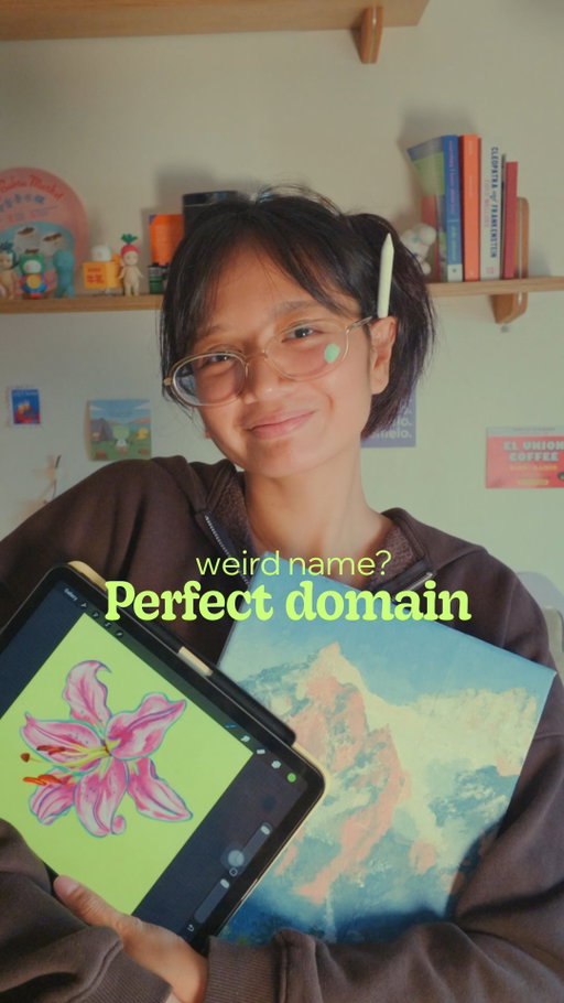 your name isn’t weird. it’s unclaimed 🤏claim your on wix domains
