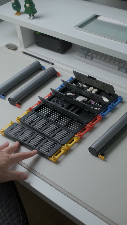 Been using the SNAPBLOQ System by @hoto_official for everything from tinkering with keyboards to small DIY projects around the office 🔧

It’s a modular tool system built around compact kits for different jobs, with each one magnetically snapping together for storage. Easy to keep nearby without turning the workspace into a messy toolbox.

🟡 S-A01 Screwdriver Set 
🔵 R-A04 Mini Rotary Kit
🔴 D-A03 Mini Drill Set

You can check out the SNAPBLOQ System through the link in my bio. Use code "TAZAKEY" for 10% off!

저는 항상 데스크에서 커스텀 키보드 조립이나 간단한 DIY 프로젝트들 작업할 기회가 많아서 이런 공구 세트가 있으면 아주 유용하더라고요 🔧

@hoto_official SNAPBLOQ는 드라이버, 미니 로터리툴, 드릴 세트가 각각 따로 구성되어 있는데 자석으로 착착 연결돼서 보관하기도 편해요. 필요한 것만 꺼내 쓰고 다시 붙여두면 되니 공구함처럼 자리도 많이 차지하지 않고, 디자인도 깔끔해서 책상 근처에 두기 좋았더라구요.

🟡 S-A01 스크루드라이버 세트
🔵 R-A04 미니 로터리 키트
🔴 D-A03 미니 드릴 세트

궁금하신 분들은 프로필 링크에서 확인하실 수 있고, TAZAKEY 코드 사용하시면 10% 할인도 가능해요!

#diytools #tool #gadgets #hoto