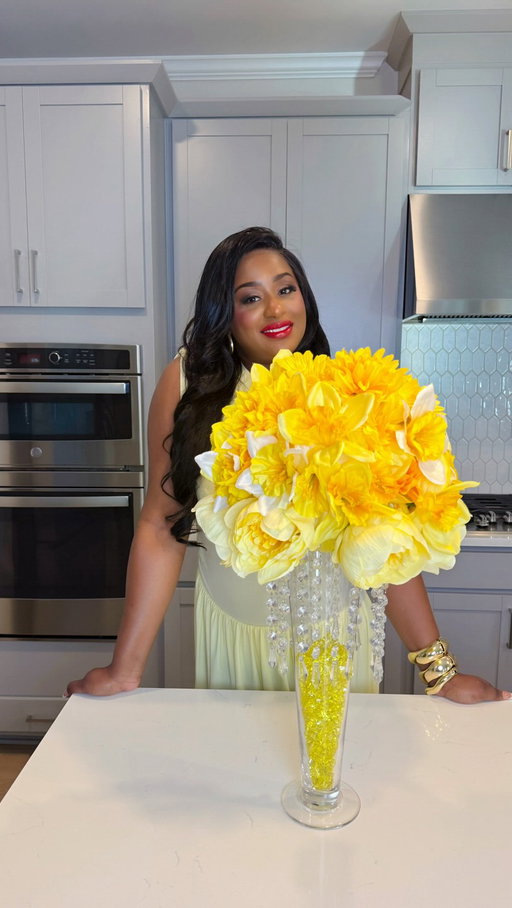 POV: It’s Wedding Season and I had a pool noodle, 15 minutes, and a vision... so I made this LUXURY DIY Centerpiece.

Would you give this a try?

Like + Comment “LUXE” and I’ll send you the full supply list so you can create your own masterpiece

Dress: @revolve @helsastudio 
Shoes: @mango 

https://liketk.it/6lRk8
