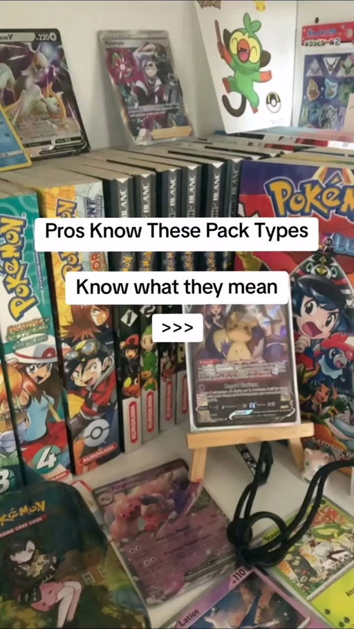 Pros know these 4 pack types by heart you will see them everywhere

#pokemoncollector #pokemoncollection #pokemontips  #tcgpokemon #ad 
