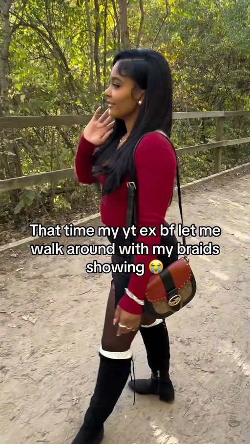 Likeee this was what he was looking at the whole day and he didn’t say nothing. 

Talking about he didn’t notice 

#fyp#ExBoyfriend#blackgirlhair#interracialcouple
